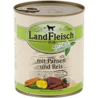 Nassfutter LandFleisch Pur Pansen & Reis mit Biogemüse