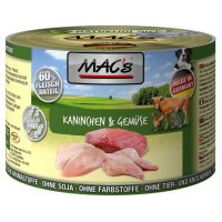 Nassfutter MACs Kaninchen & Gemüse