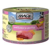 Nassfutter MACs Kopffleisch & Karotten