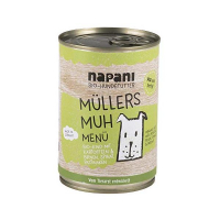 Nassfutter Napani Müllers MUH mit Rind & Kartoffeln
