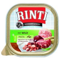 Nassfutter RINTI Kennerfleisch Plus Wild & Pasta