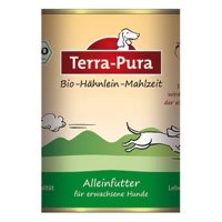 Nassfutter Terra-Pura Bio-Hähnlein-Mahlzeit