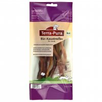 Snacks Terra-Pura Bio-Hundeleckerli Kaustreifen