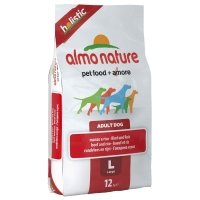 Trockenfutter Almo Nature Holistic Large Rind - Reis